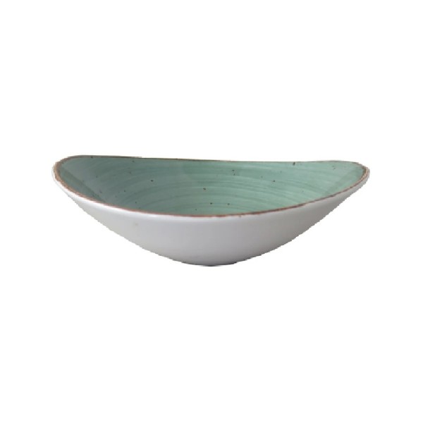 Stone verde oscuro salsa bowl 14cm