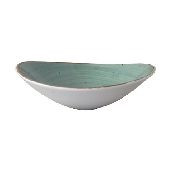 Stone verde oscuro salsa bowl 18cm