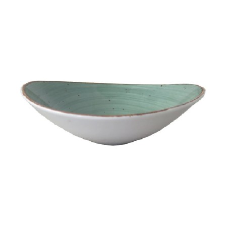 Stone verde oscuro salsa bowl 18cm