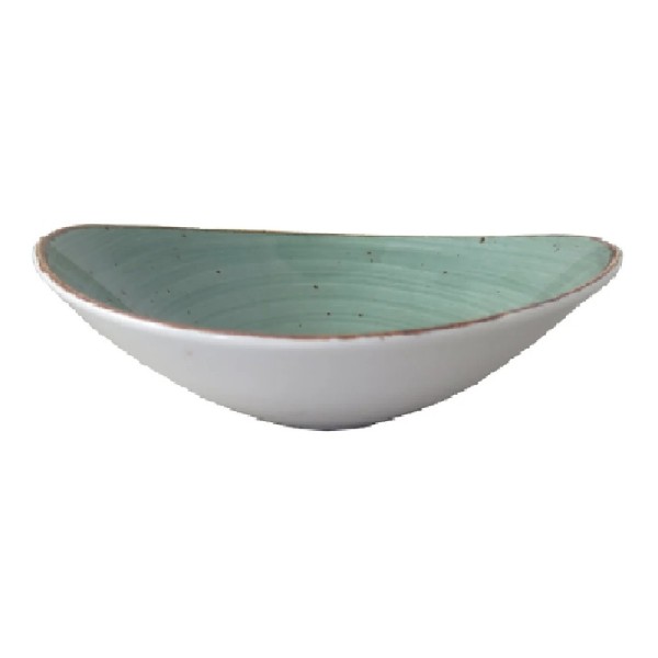 Stone verde oscuro salsa bowl 22cm