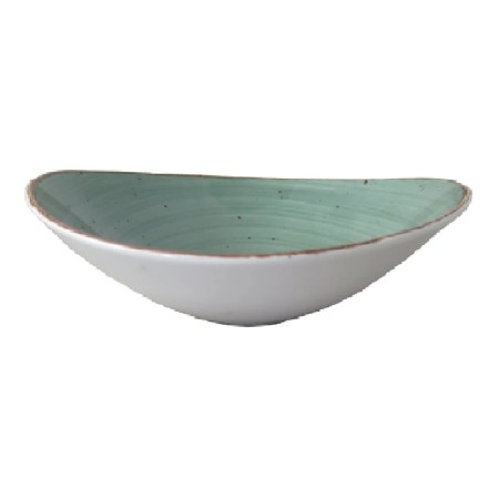 Stone verde oscuro salsa bowl 22cm