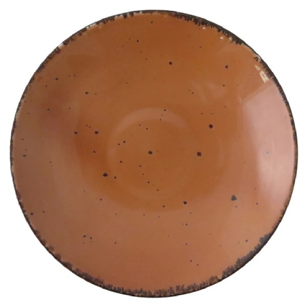 Stone terracota coupe bowl 24,5cm