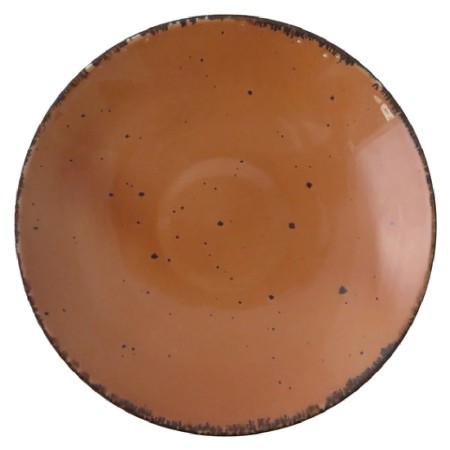 Stone terracota coupe bowl 24,5cm