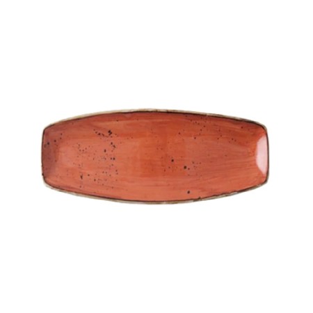 Stone terracota rect fuente 28,5x16,5cm