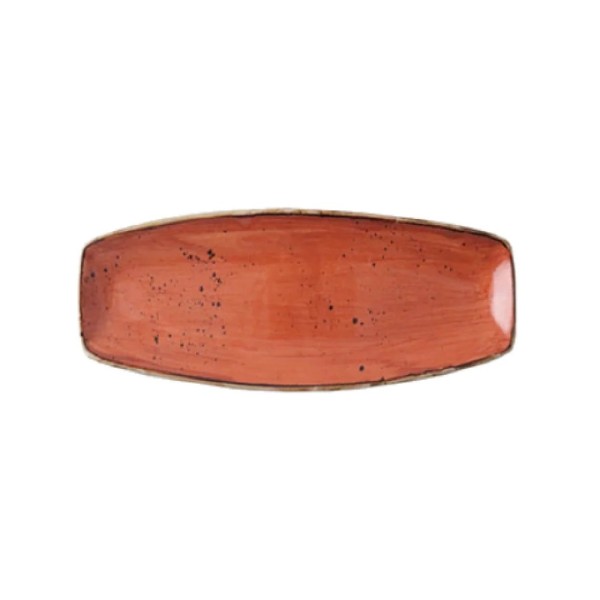 Stone terracota rect fuente 28,5x16,5cm