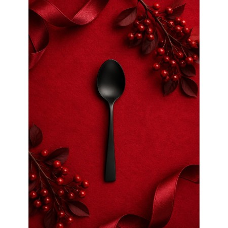 Cuchara moka Verdi 18/0 pvd negro mate